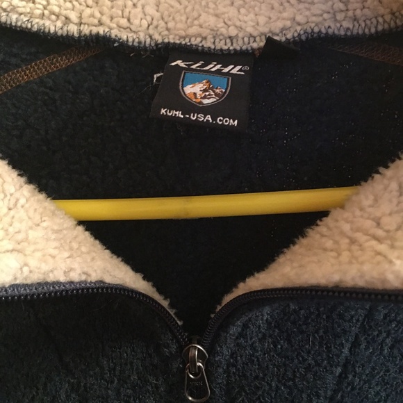 Kuhl Mens ALFPACA FLEECE 1/4 ZIP Blue Size XL - Picture 8 of 11